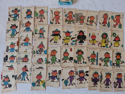 Ancien jeu familles - jeu, 7