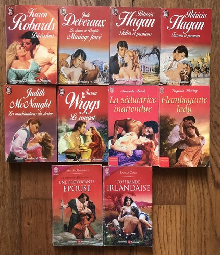 Lot livres romans - 10,