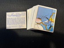 LOT 55 STICKERS VIGNETTES ALADDIN THE SERIE PANINI DISNEY 1995 SANS DOUBLES NEW