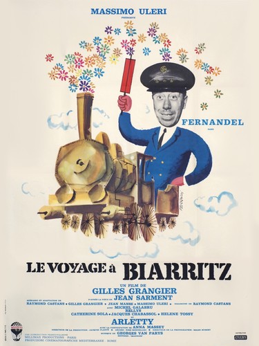 Voyage biarritz fernandel - voyage, a