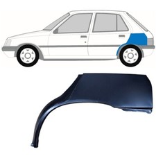 Peugeot 205 1983-1998 Tôle de réparation Arrière / Gauche