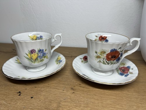 Lot tasses soucoupes - lot, et