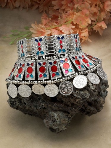 Collier kuchi afghan bijoux - collier,