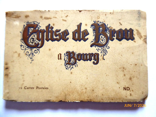 Carnet cartes postales - de, 12