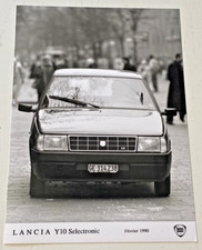 Photo de Presse  LANCIA Y 10 Selectronic  - Février 1990 -  Bel Etat.