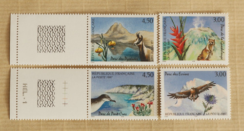 Timbre france 1997 - 1997, parcs