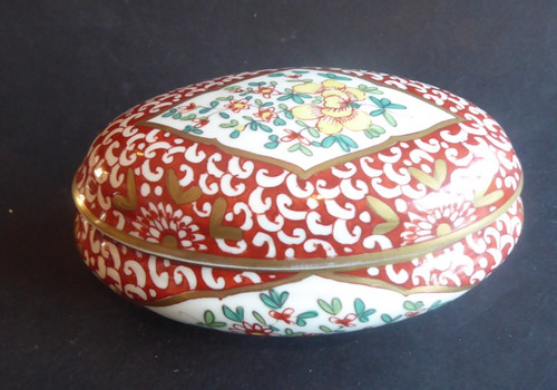 Boite xixème porcelaine - en, de