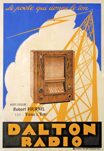 Antique capella dalton - capella, radio