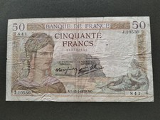 France billet 50 francs