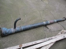 ancien manche a eau grue hydraulique en cuivre pour train a vapeur