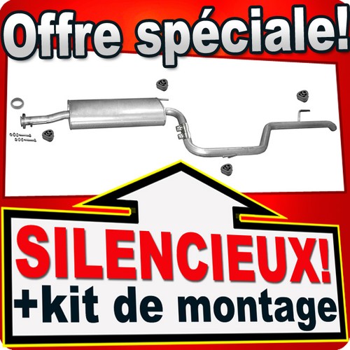Silencieux arriere pour - silencieux,