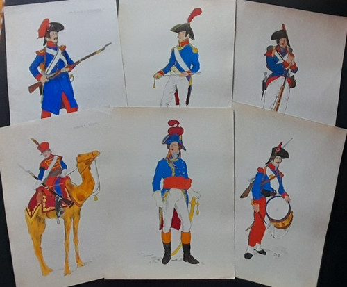 Boisselier lot 6 grandes - h., de