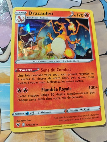 Carte pokémon dracaufeu - carte,