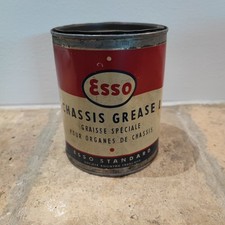Ancien Pot De Graisse ESSO,Ancien Garage,Pas Bidon Triangulaire,Station