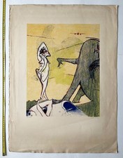 Dorothea Tanning Hommage à Max Ernst signed 1974 lithograph