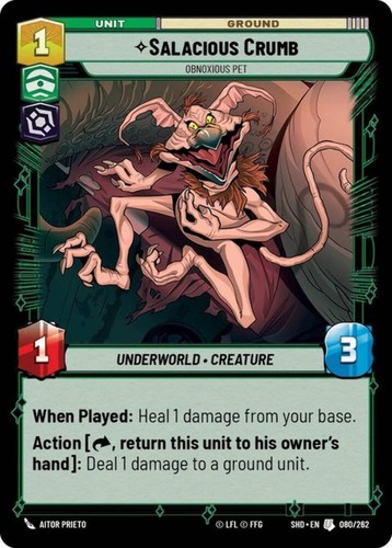 Salacious crumb shadows of - salacious, (shadows
