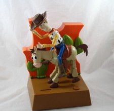 Tirelire parlante Pil Poil et Woody DISNEY Thinkway automate Toy Story vintage