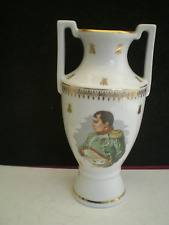 GRAND VASE NAPOLEON AMPHORE PORCELAINE DE LUXE OR