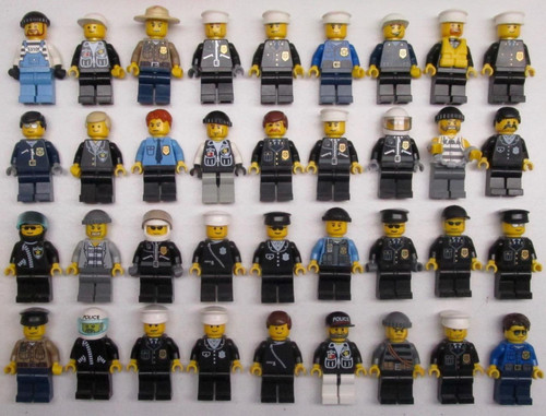 Lego police swat minifigs - lego,