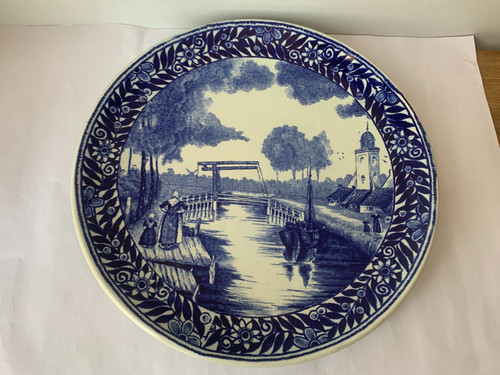 Ancienne assiette boch - ancienne,