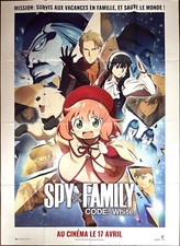 Affiche Cinéma SPY X FAMILY CODE : WHITE 120x160cm Poster / Takashi Katagiri