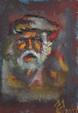 Tableau huile portrait