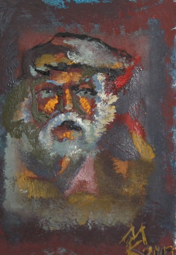 Tableau huile portrait