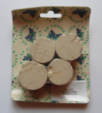 4 bondes / bouchons liège diamètre 38 mm