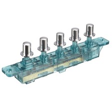 MQ205 AC 250V 4A 5 Boutons-poussoirs type Piano interrupteur pour hotte cuisine