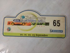 Michelin plaque rallye 2000 - michelin,