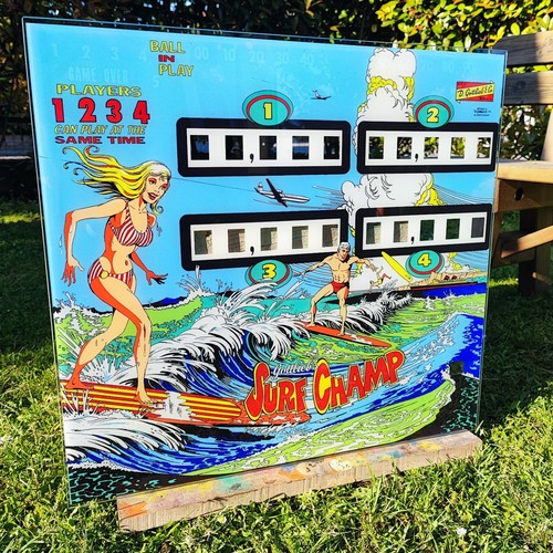 Surf champ gottlieb pinball - surf,