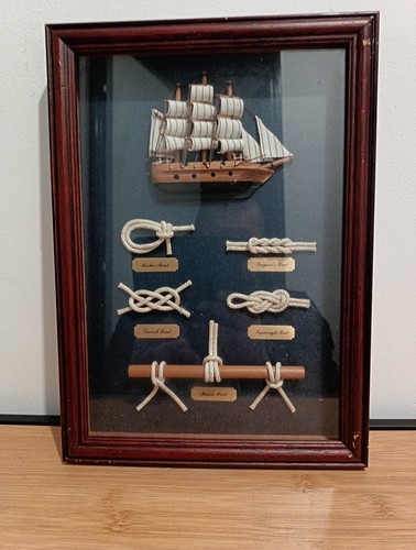 Tableau nœuds marin avec - avec, un