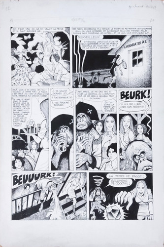 Planche originale dessin - , de