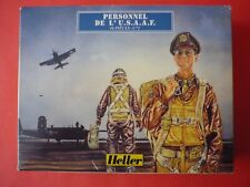 HELLER - Soldats - Aviation - Personnel de L' U.S.A.A.F. - WW2 - 1/72.