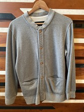 Wings + Horns Cardigan Grey