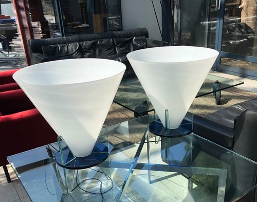 Paire lampes vintage - de,