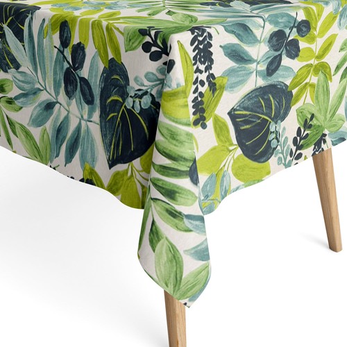 Nappe jacquard enduite coton - nappe,