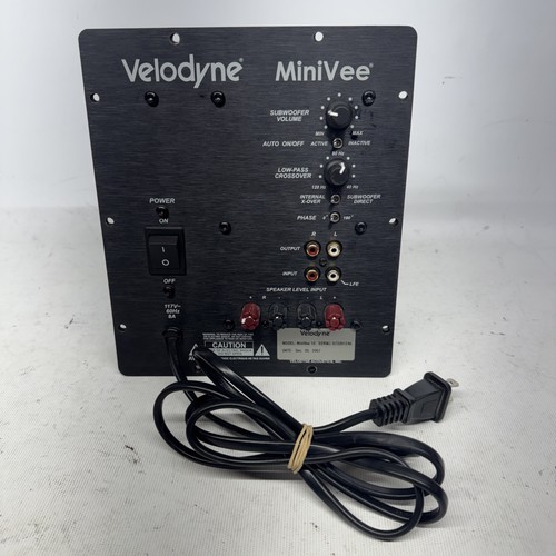 Velodyne spl10 minivee 10 - velodyne, spl10/