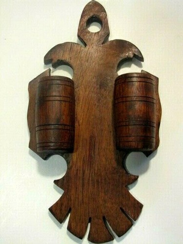 Vintage handmade wood - handmade, hanging