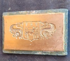 ANCIENNE MATRICE CUIVRE XIX