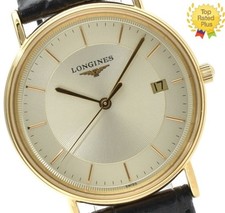 *NEUF* Montre Homme Vintage LONGINES Grande Classic L4.720.2 Date Quartz JAPON