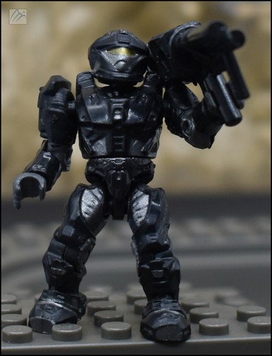 Halo mega bloks unsc black - mega,