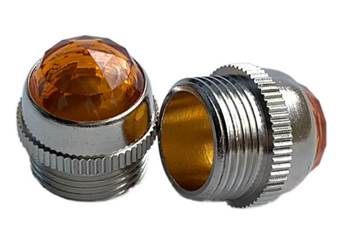 Bouton jewel ambre fender - x1,