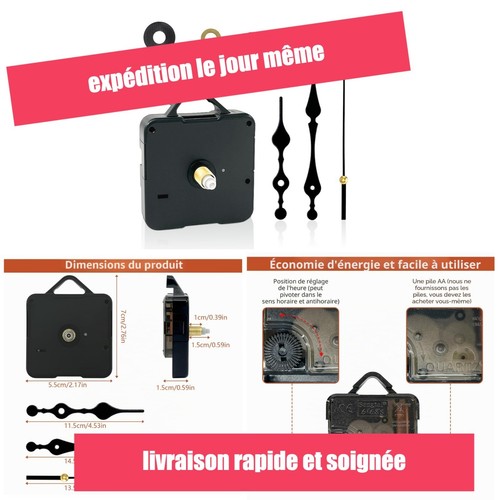 Mouvement quartz silencieux