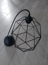 LUSTRE coloris noir design tendance moderne  couloir chambre salon comme neuf