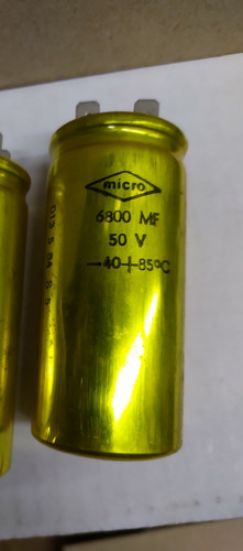 6800uf 50v micro audio - 50v,