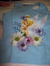 debardeur fée clochette de taille 2 ans