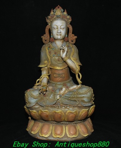 Old colour porcelain - 21.6''old,