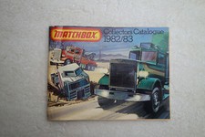 catalogue matchbox 1982 / 83