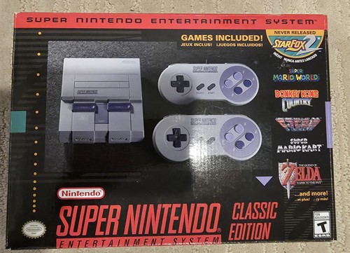 console nintendo snes mini